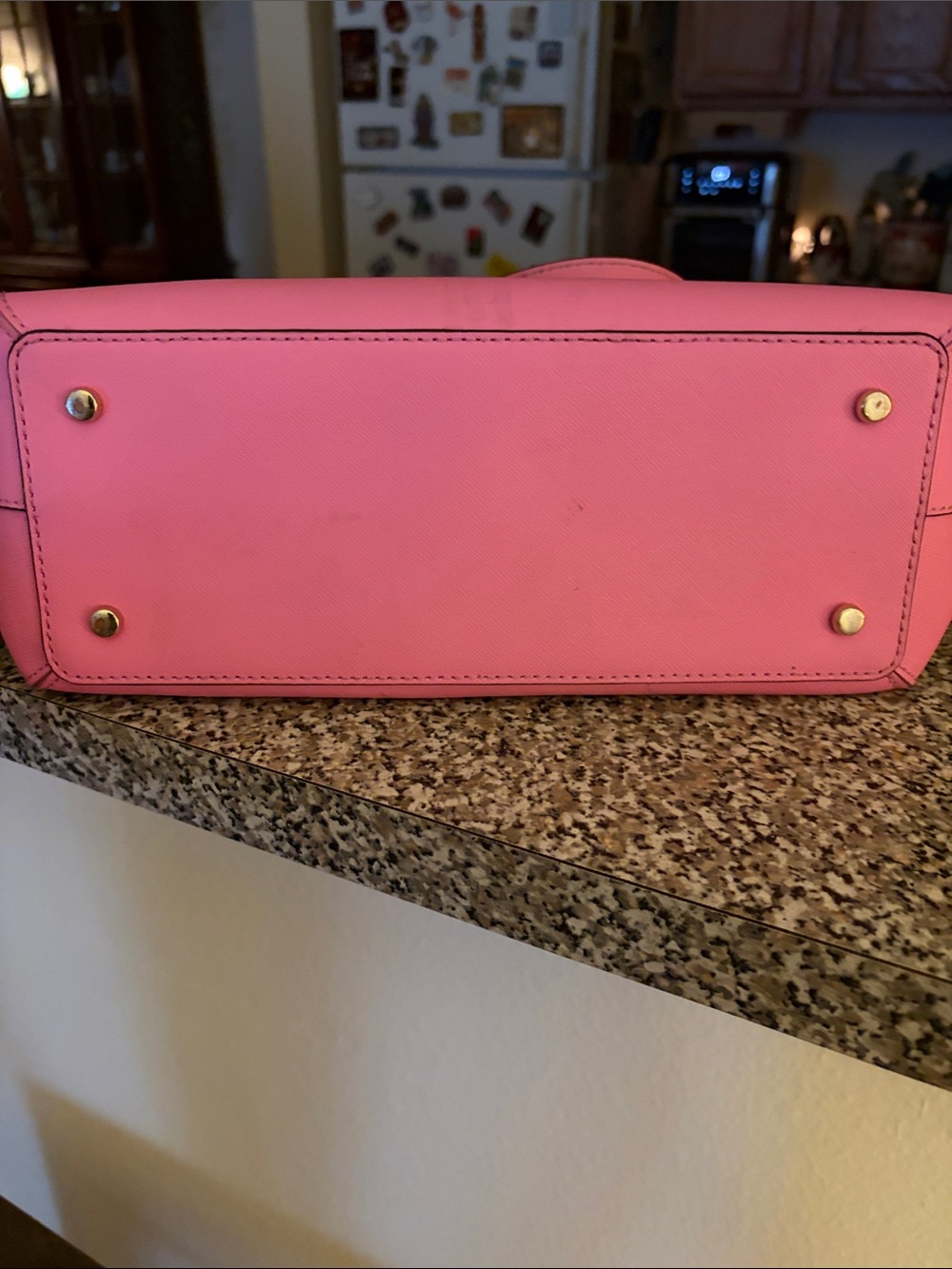kate spade Coral Pink Dome Satchel - Picture 4 of 4